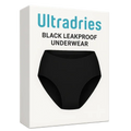 6 × Leakproof underwear + Waschbeutel DE