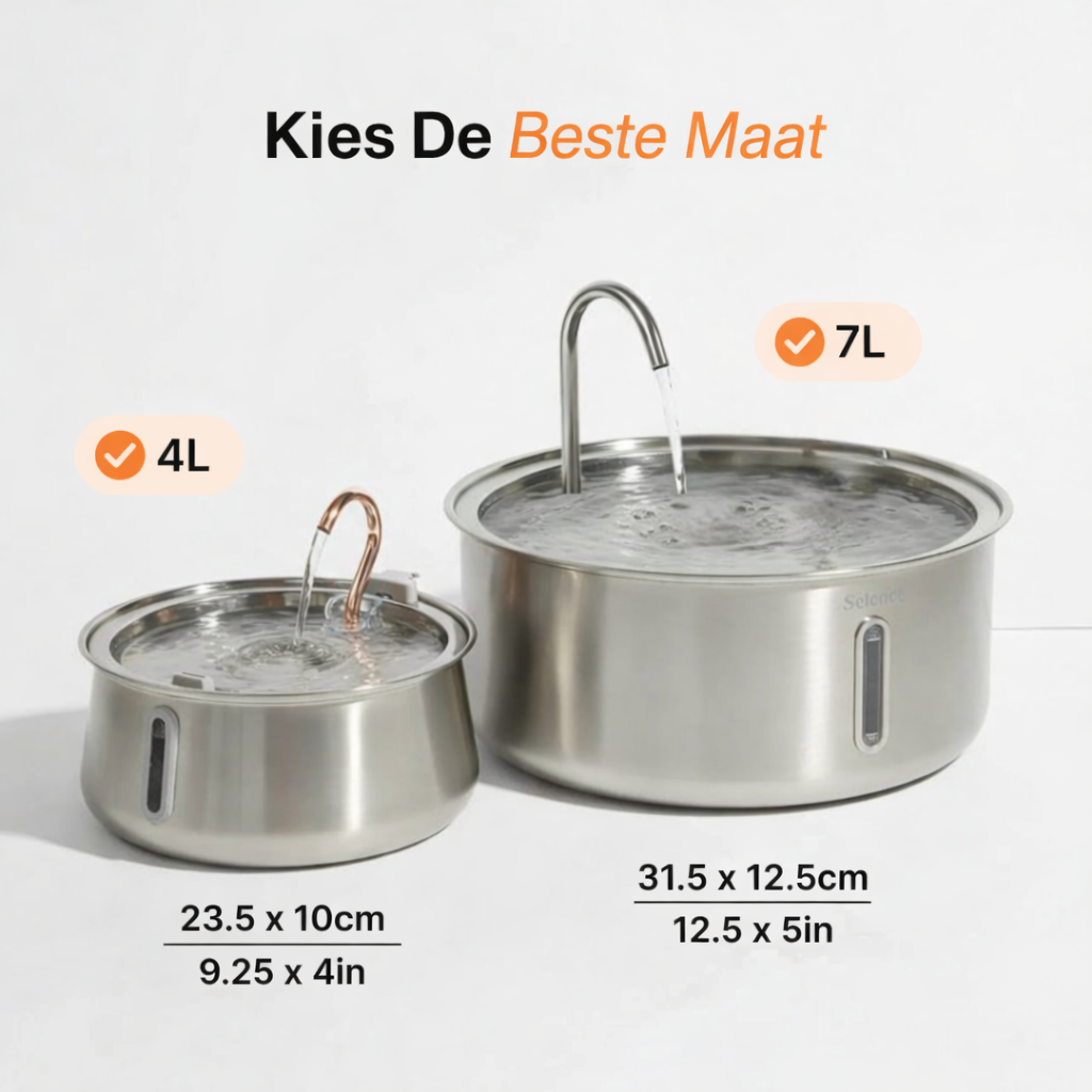 7 liter inhoud