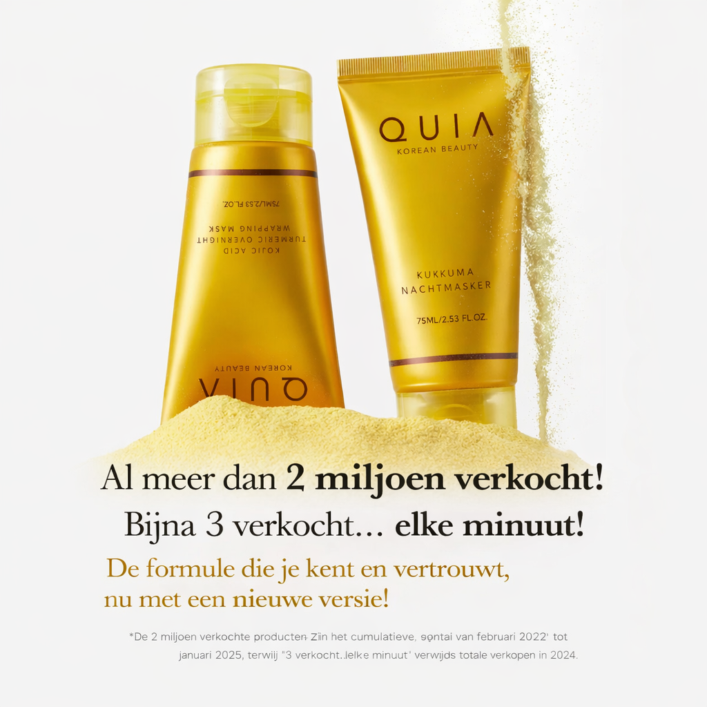 2x Quia Kojic Acid Kurkuma Wrapping Mask