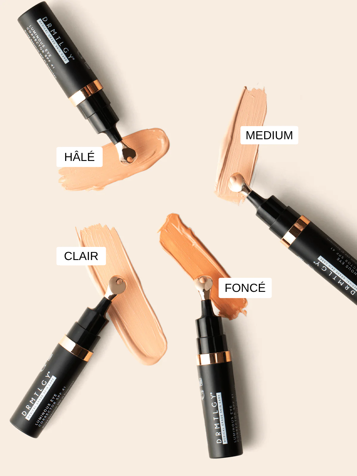 1 + 1 Correcteur des lignes du contour des yeux