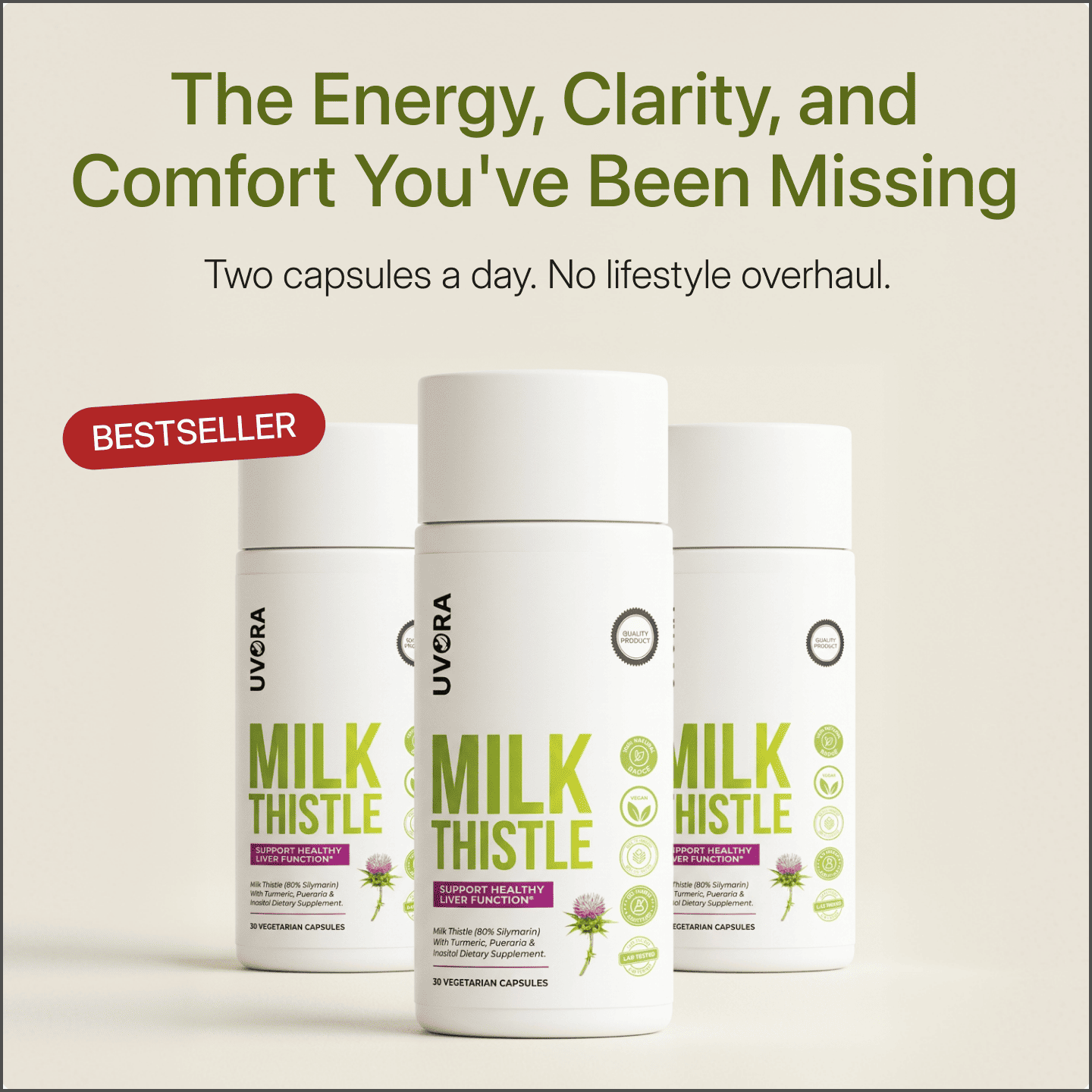 3+3 Milk Thistle Support